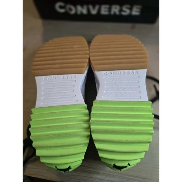 HTF Converse Run Star Hike High Concrete Heat sneaker sz 10.5 - Picture 5 of 8